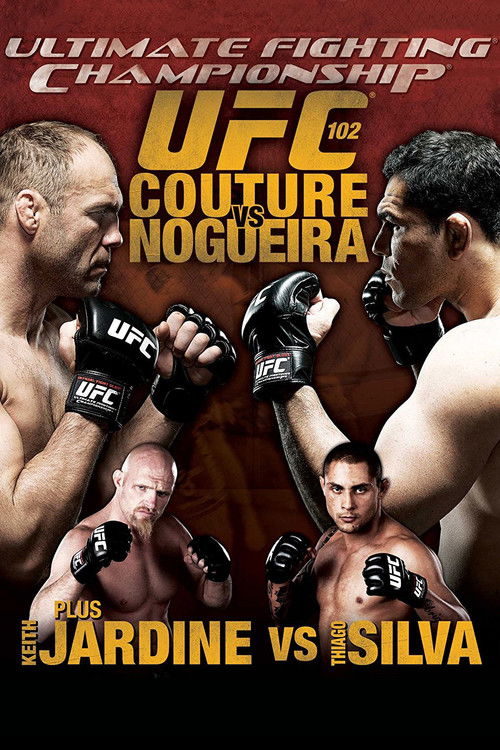 UFC 102: Couture vs. Nogueira постер