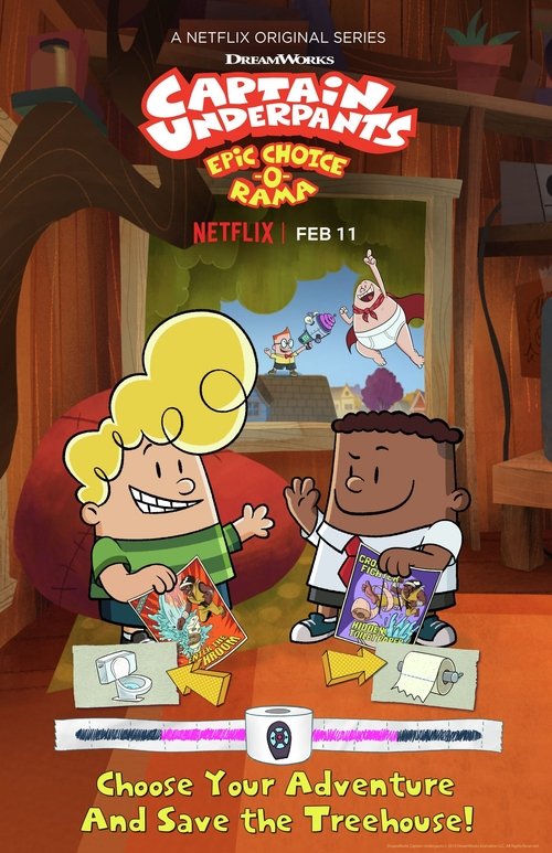 Captain Underpants Epic Choice-o-Rama постер