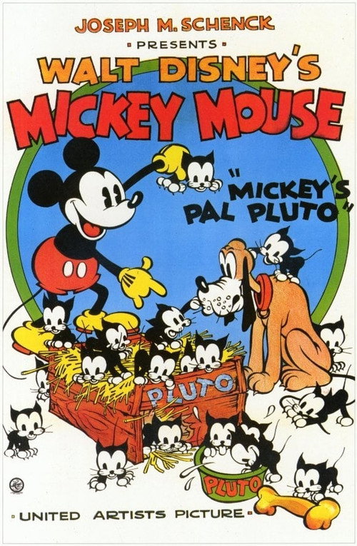 Mickey's Pal Pluto постер