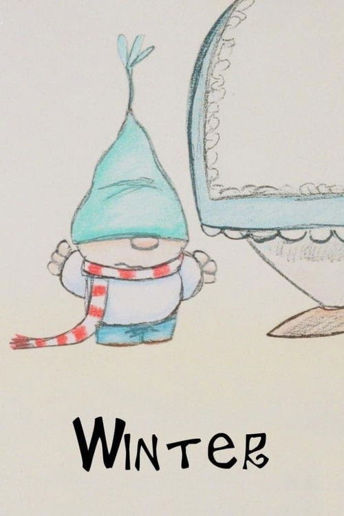 Зима постер