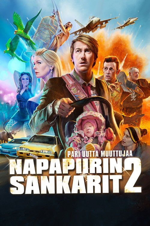 Napapiirin sankarit 2 постер
