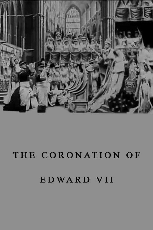 Le couronnement du roi Édouard VII постер