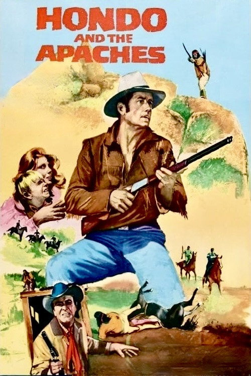 Hondo and the Apaches постер