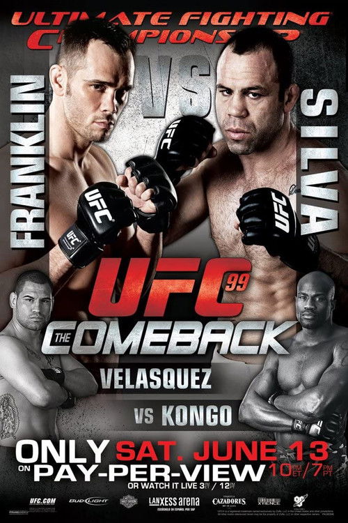 UFC 99: The Comeback постер