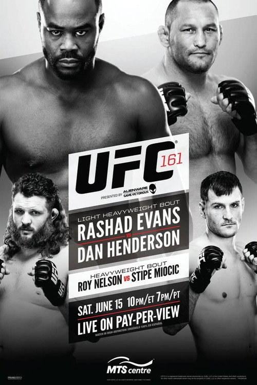 UFC 161: Evans vs. Henderson постер