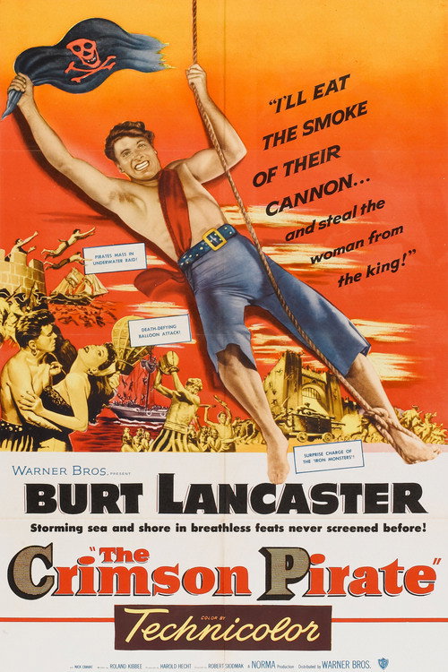 Красный корсар постер