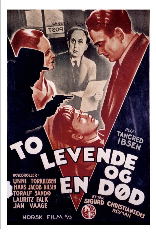 To levende og en død постер
