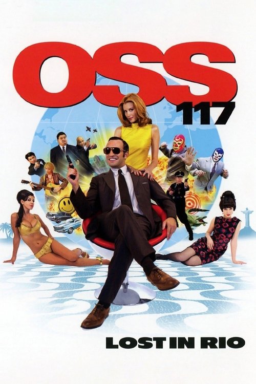 OSS 117: Lost in Rio постер