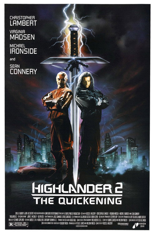 Highlander II: The Quickening постер