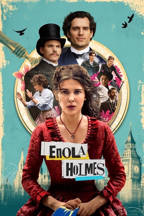 Enola Holmes постер
