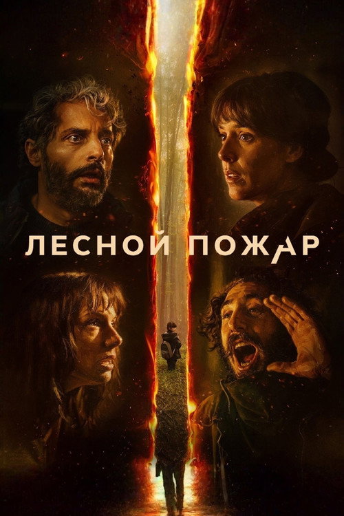 Лесной пожар постер