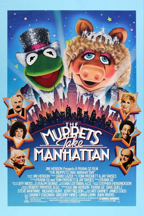 The Muppets Take Manhattan постер