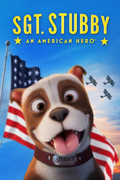 Сержант Стабби: Американский герой постер