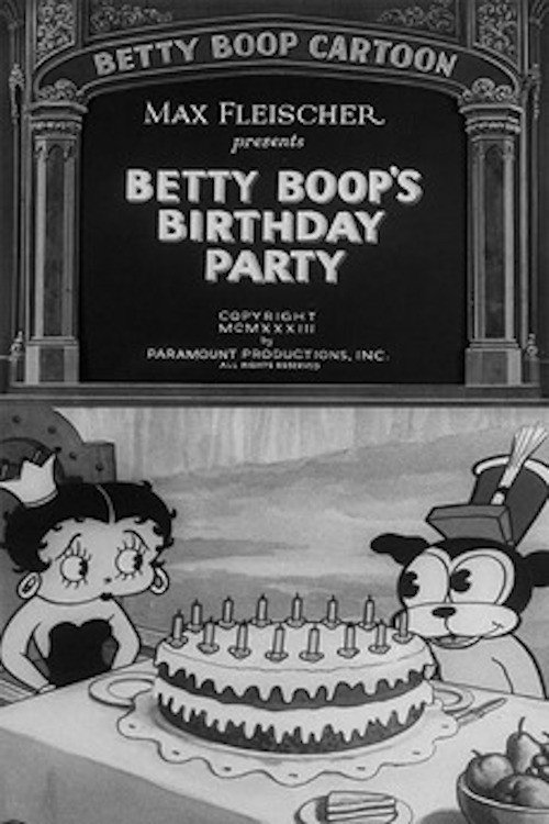 Betty Boop's Birthday Party постер