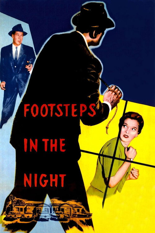 Footsteps in the Night постер