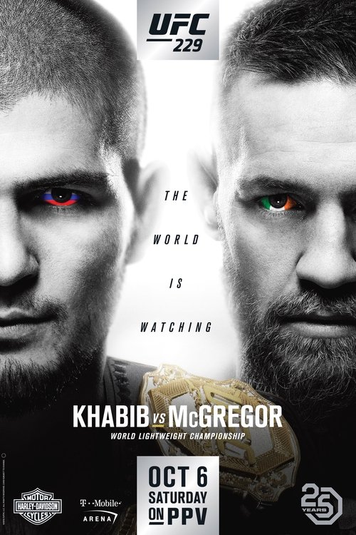 UFC 229: Khabib vs. McGregor постер
