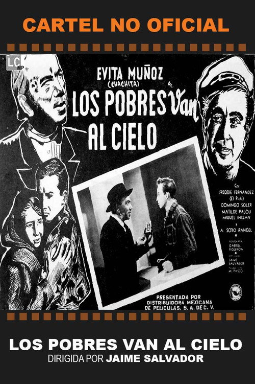 Los pobres van al cielo постер