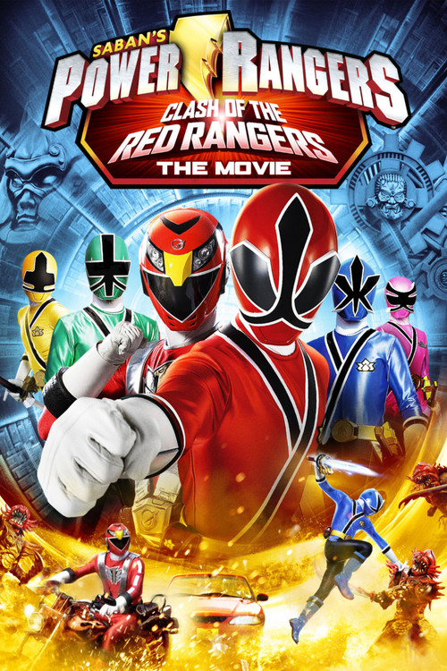 Power Rangers Samurai: Clash of the Red Rangers - The Movie постер