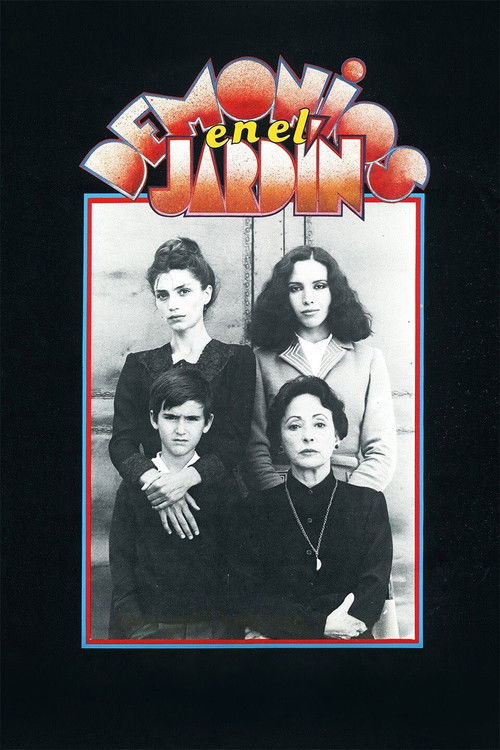 Demonios en el jardín постер