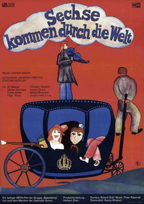 Sechse kommen durch die Welt постер