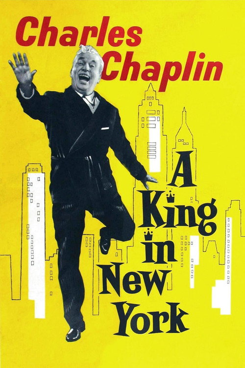 A King in New York постер