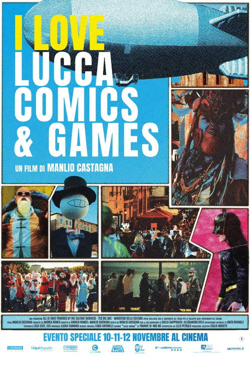 I Love Lucca Comics & Games постер