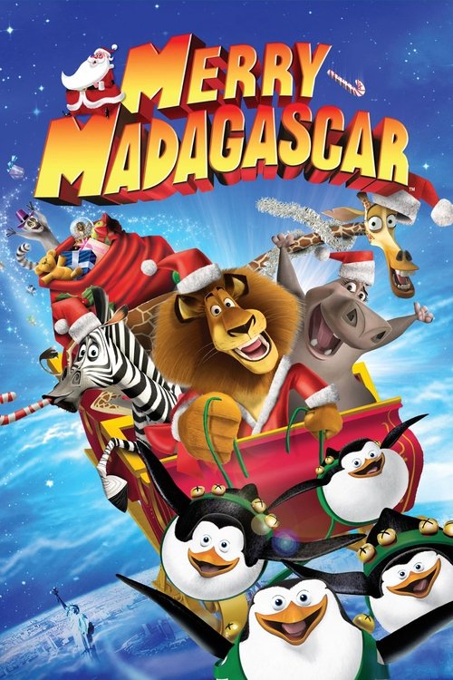 Merry Madagascar постер