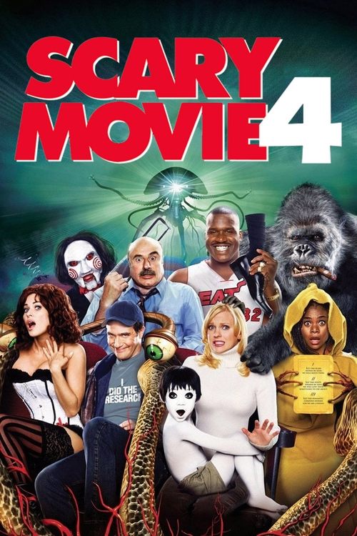 Scary Movie 4 постер