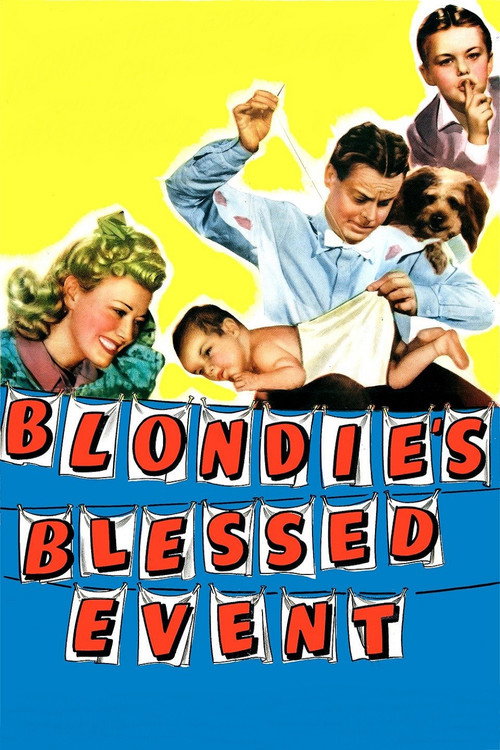 Blondie's Blessed Event постер