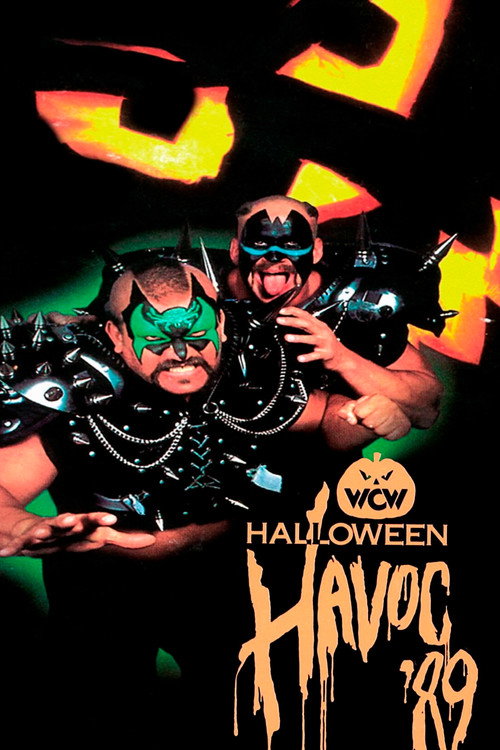 WCW Halloween Havoc 1989 постер