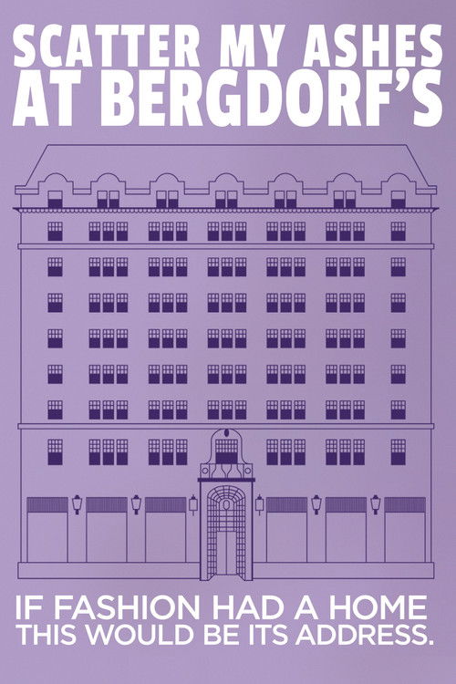 Scatter My Ashes at Bergdorf's постер