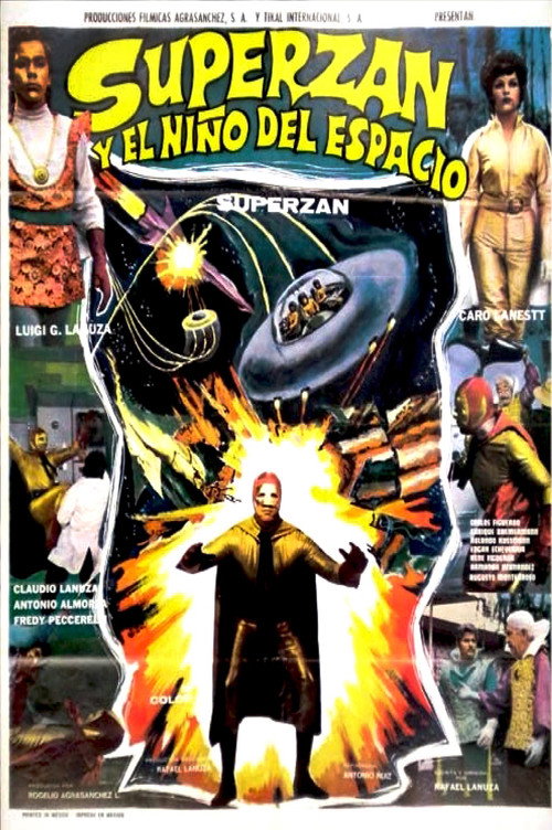 Superzan y el niño del espacio постер