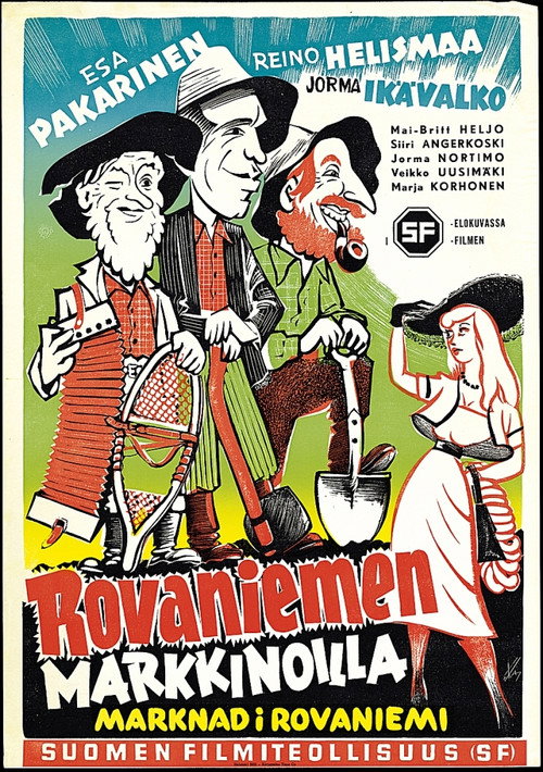 Rovaniemen markkinoilla постер