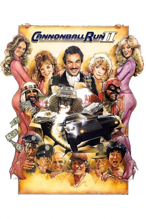 Cannonball Run II постер