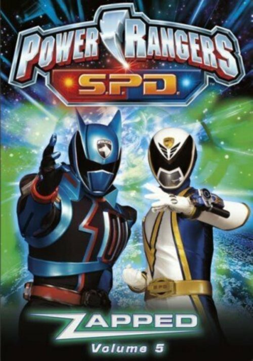 Power Rangers S.P.D.: Zapped постер