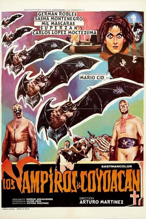 Los vampiros de Coyoacan постер