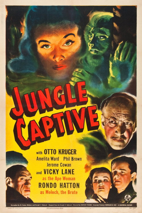 The Jungle Captive постер