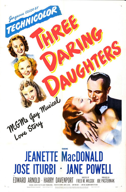 Three Daring Daughters постер