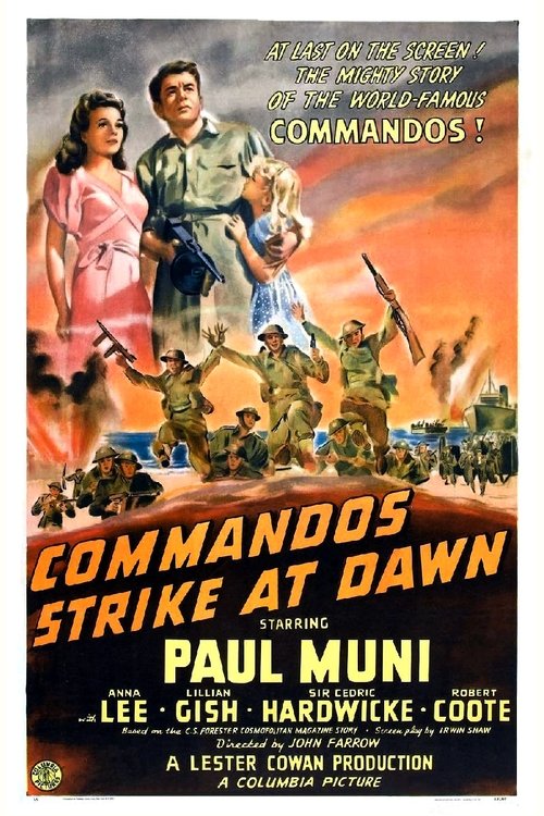 Commandos Strike at Dawn постер