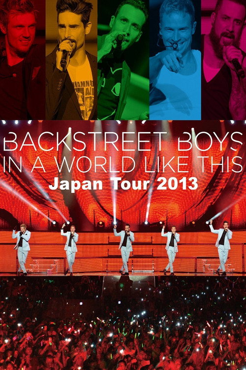 Backstreet Boys: In a World Like This - Japan Tour 2013 постер
