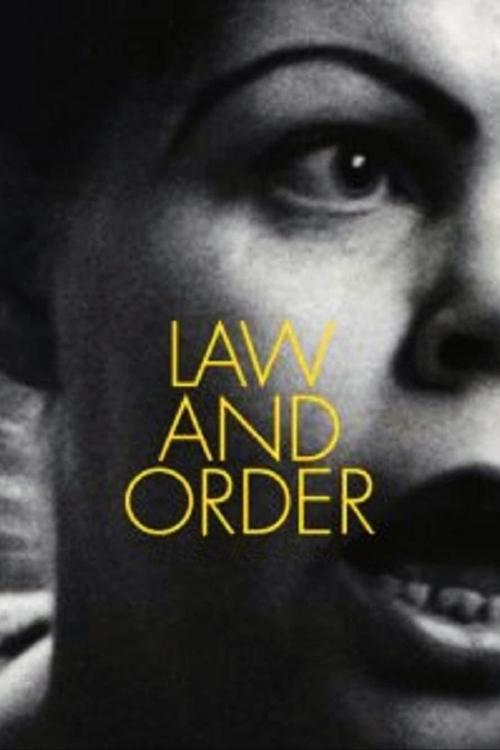 Law and Order постер