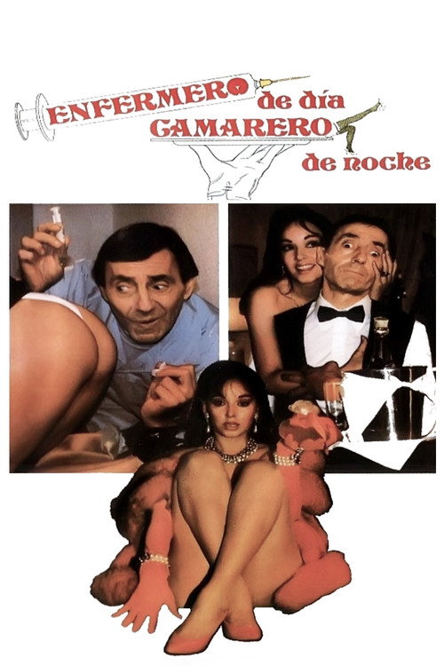Enfermero de día, camarero de noche постер