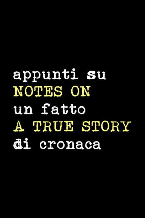 Notes on a True Story постер