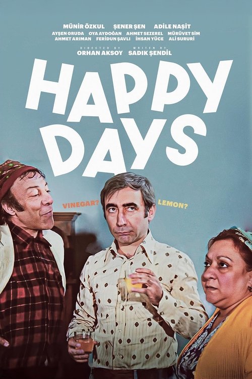 Счастливые дни постер