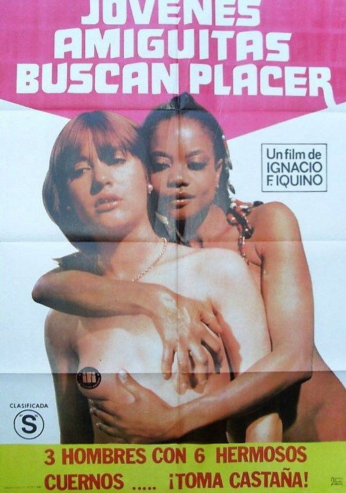 Jóvenes amiguitas buscan placer постер