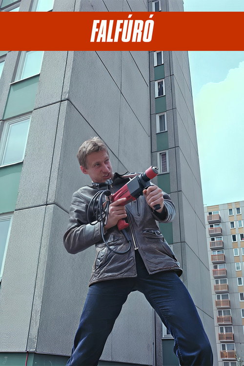 Сверлильщик стен постер