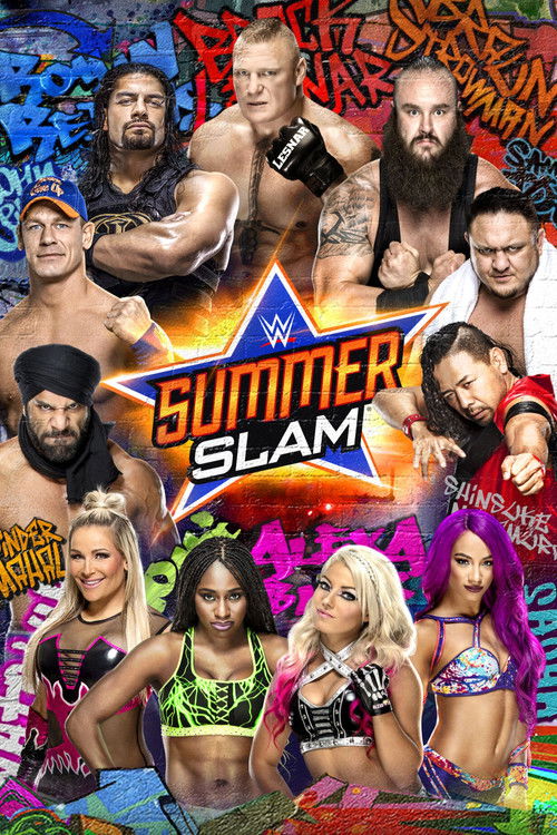 WWE SummerSlam 2017 постер
