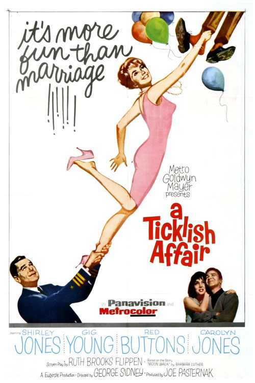 A Ticklish Affair постер