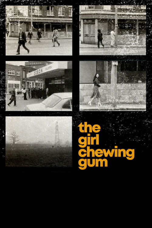 The Girl Chewing Gum постер