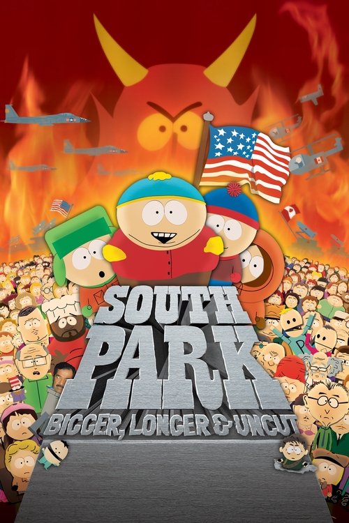 South Park: Bigger, Longer & Uncut постер